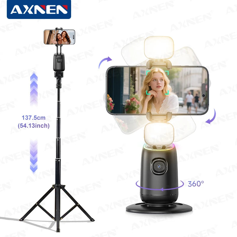 Gimbal Stabilisateur AI Auto-Tracking | Suivi Intelligent Smartphone