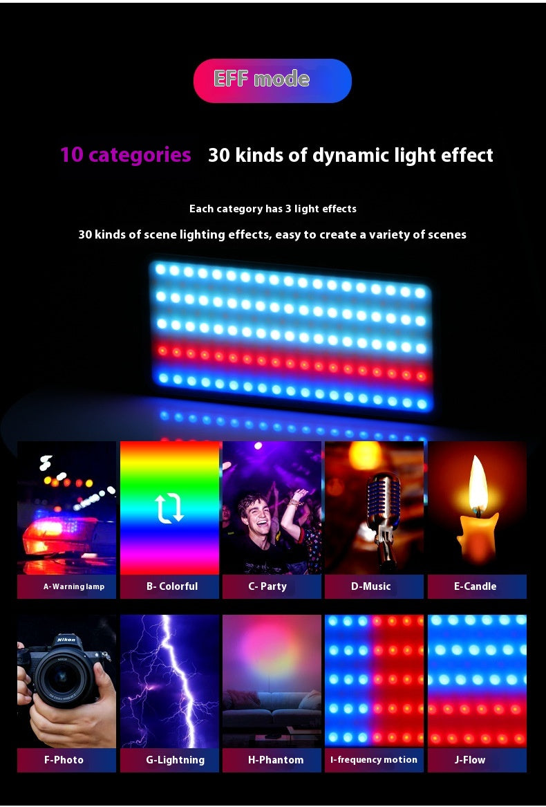 Lumière LED RGB Magnétique Pocket | Éclairage Portable Créateur