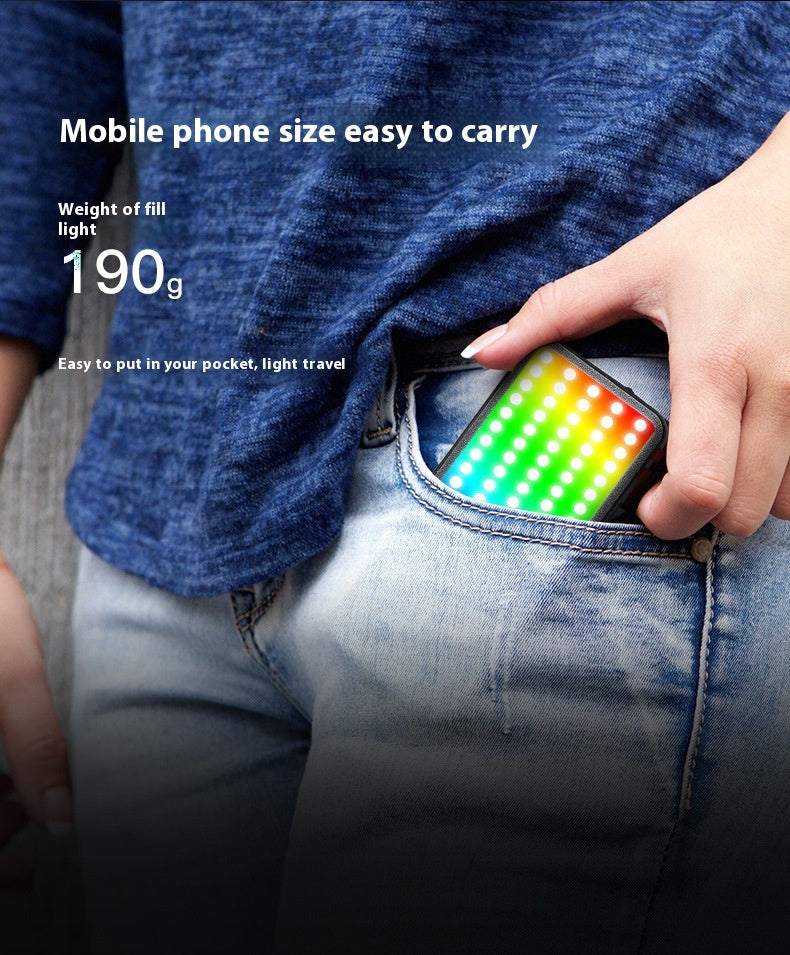 Lumière LED RGB Magnétique Pocket | Éclairage Portable Créateur