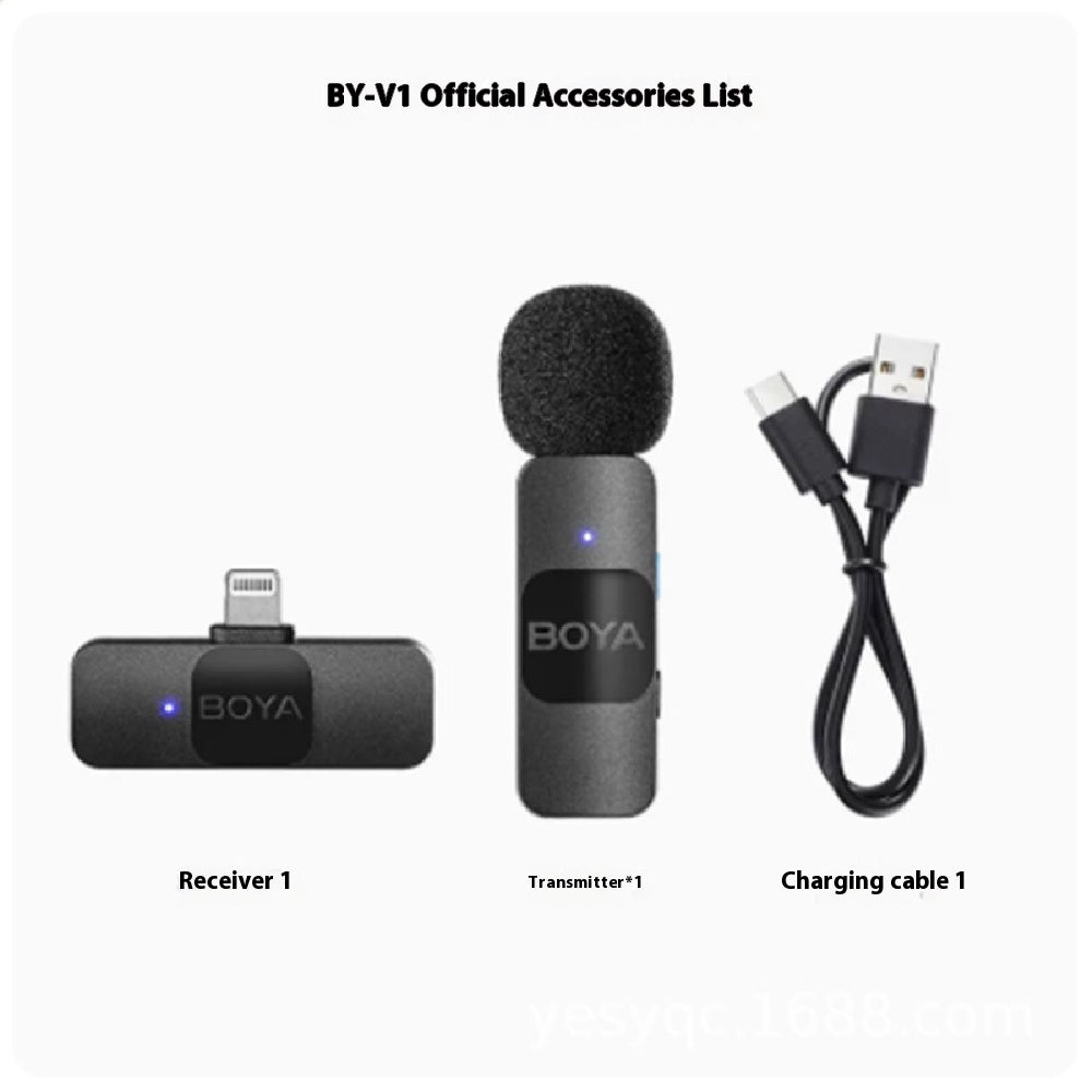 Micro Cravate Sans Fil USB-C/Lightning | Son Pro pour Créateurs