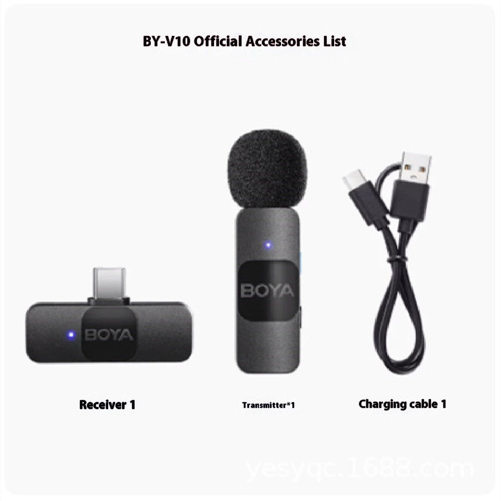 Micro Cravate Sans Fil USB-C/Lightning | Son Pro pour Créateurs