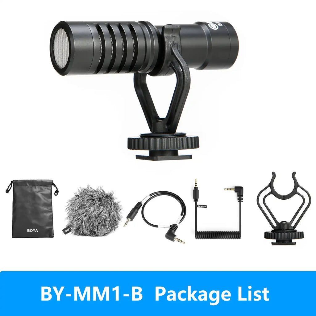 Micro Directionnel Shotgun pour Smartphone | Audio Pro Compact