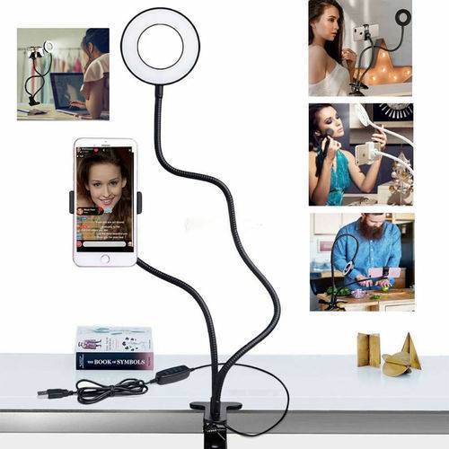 Ring Light 10" Pro avec Trépied | 3 Modes + Support Téléphone