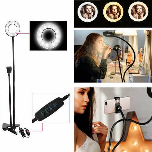 Ring Light 10" Pro avec Trépied | 3 Modes + Support Téléphone