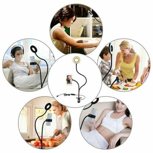 Ring Light 10" Pro avec Trépied | 3 Modes + Support Téléphone