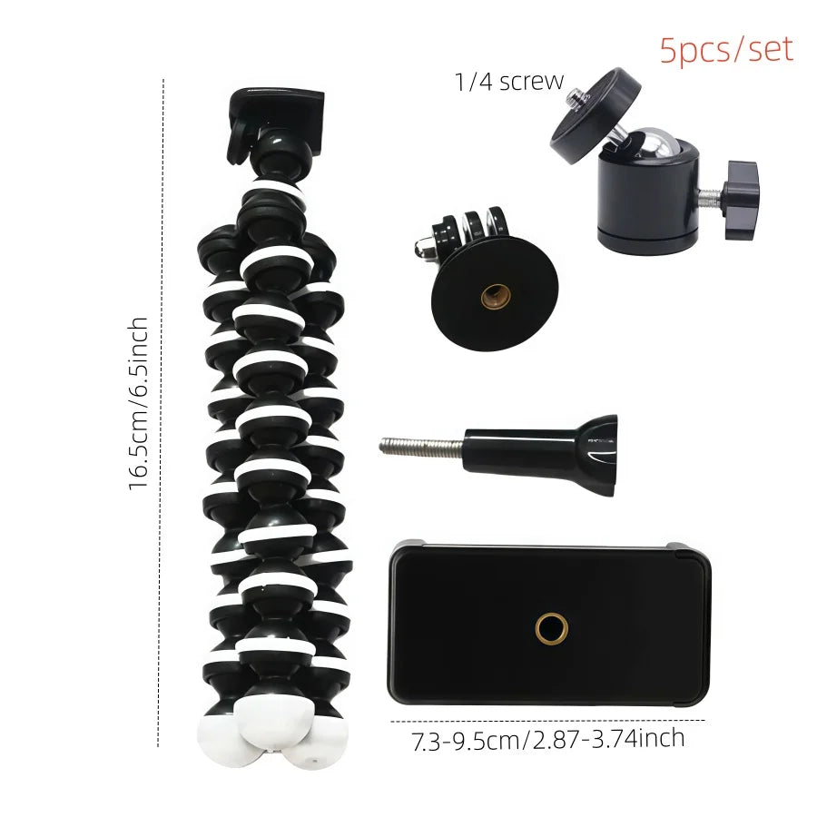 Mini Trépied Flexible avec Télécommande Bluetooth | Support Créateur